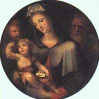 Beccafumi, Domenico - Graphic The Holy Family with Young Saint John